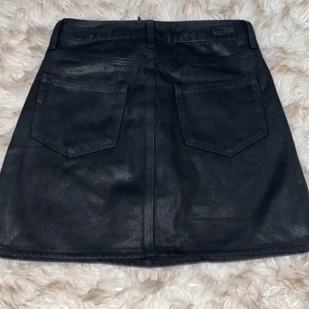 Paige Aideen Coated Mini Skirt - Picture 11 of 15